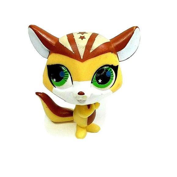 Lot of 5 Littlest Pet Shop LPS Hamster Monkey Chipmunk Mouse Dog Toy Mini Animal - Picture 2 of 16